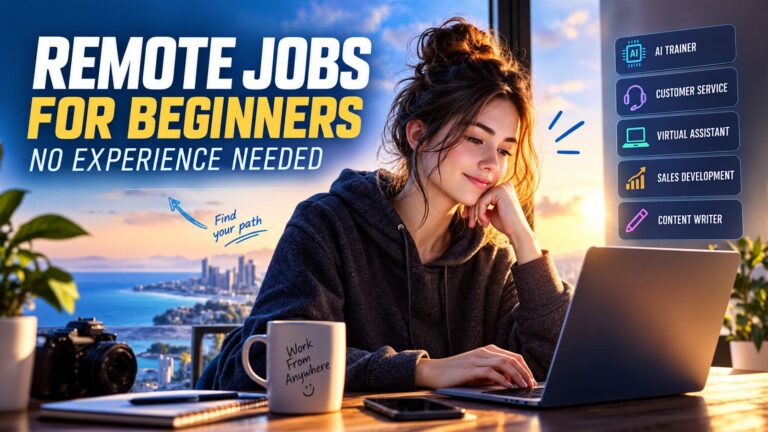Top Entry Level Remote Jobs with No Experience Needed (2026 Guide)